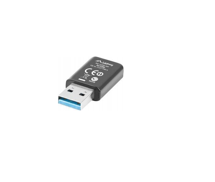 Karta sieciowa WiFi zewnętrzna Lanberg NC-1200-WI — zdjęcie 3