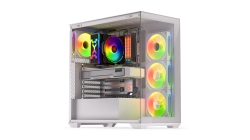 Ryzen 7 7800X3D 32GB RAM 2TB SSD RTX 5070 Win 11 WiFi W Białej Obudowie