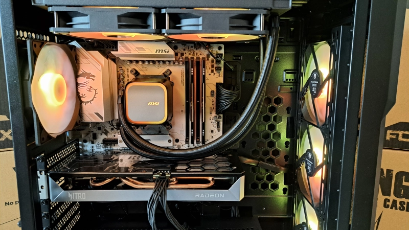 Ryzen 7 9800X3D 32GB RAM 1TB SSD Radeon RX 9070 AIO WiFi6 BT5.2 Win 11 — zdjęcie 5