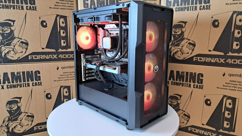 Ryzen 7 9800X3D 32GB RAM 1TB SSD Radeon RX 9060 XT AIO WiFi6 BT5.2 Win 11 — zdjęcie 3