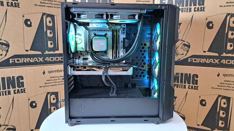 Ryzen 7 9800X3D 32GB RAM 1TB SSD Radeon RX 9060 XT AIO WiFi6 BT5.2 Win 11 — zdjęcie 4
