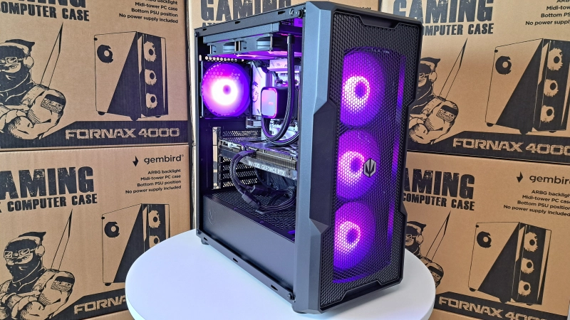 Ryzen 7 9800X3D 32GB RAM 2TB SSD RTX 5070 Ti AIO WiFi6 BT5.2 Win 11 — zdjęcie 4