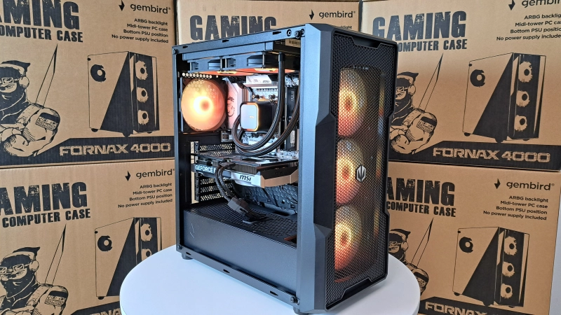 Ryzen 7 9800X3D 32GB RAM 2TB SSD RTX 5060 Ti AIO WiFi6 BT5.2 Win 11 — zdjęcie 3