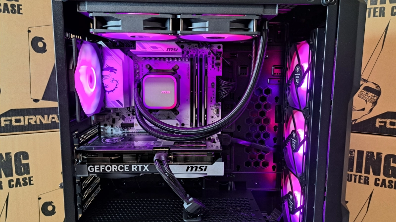 Ryzen 7 9800X3D 32GB RAM 1TB SSD RTX 5070 AIO WiFi6 BT5.2 Win 11 — zdjęcie 5