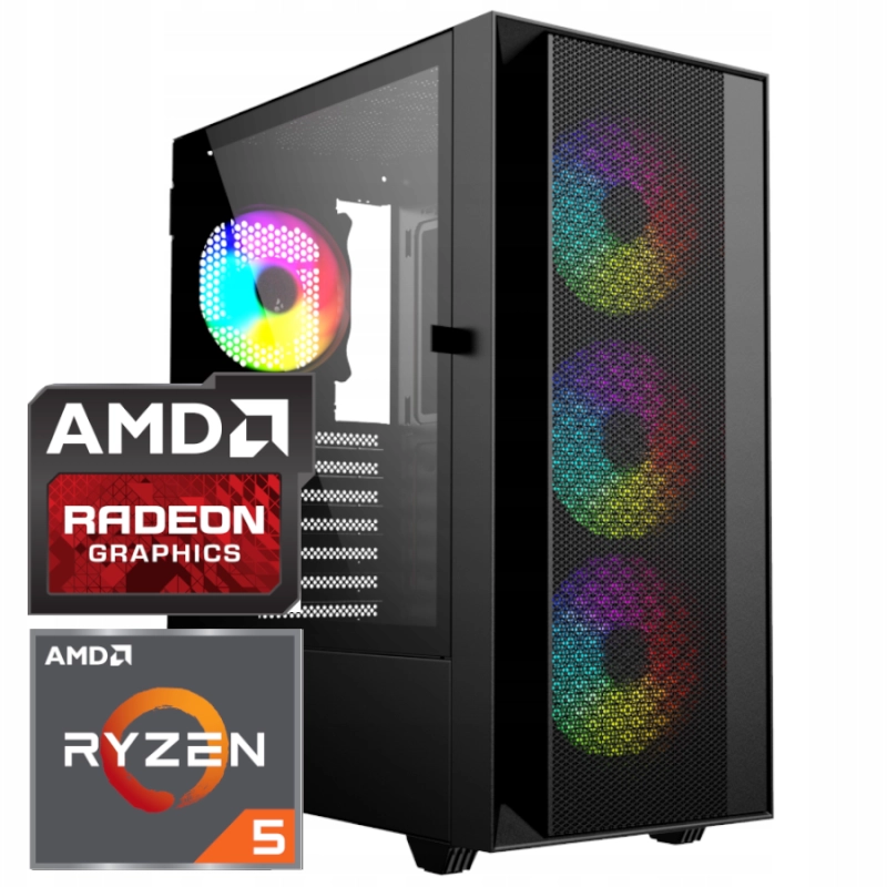 Ryzen 5 3600 16GB RAM 512GB SSD Radeon RX 7600 Win 11