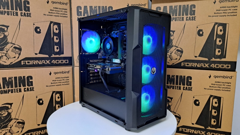 Ryzen 5 5500F 32GB RAM 1TB SSD RTX 3060 Ti Win 11 — zdjęcie 3