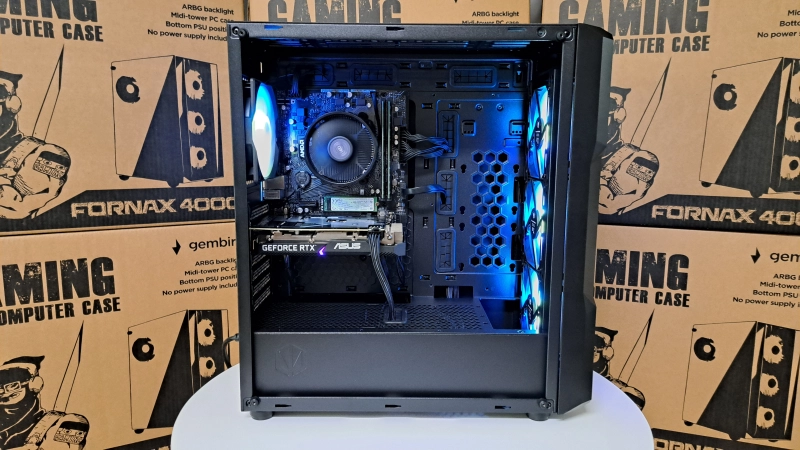 Ryzen 5 5500F 32GB RAM 1TB SSD RTX 3060 Ti Win 11 — zdjęcie 4